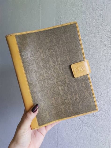 gucci notebook holder|gucci journal.